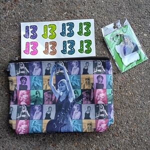 2/$10 Taylor Swift Zipper Pouch Bundle Set